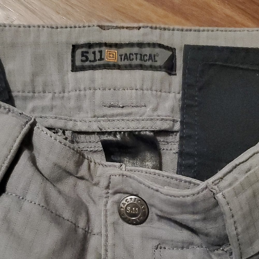 Womens 5.11 Gray Cargo Pants with Multiple Utility Pockets - Picture 2 of 13